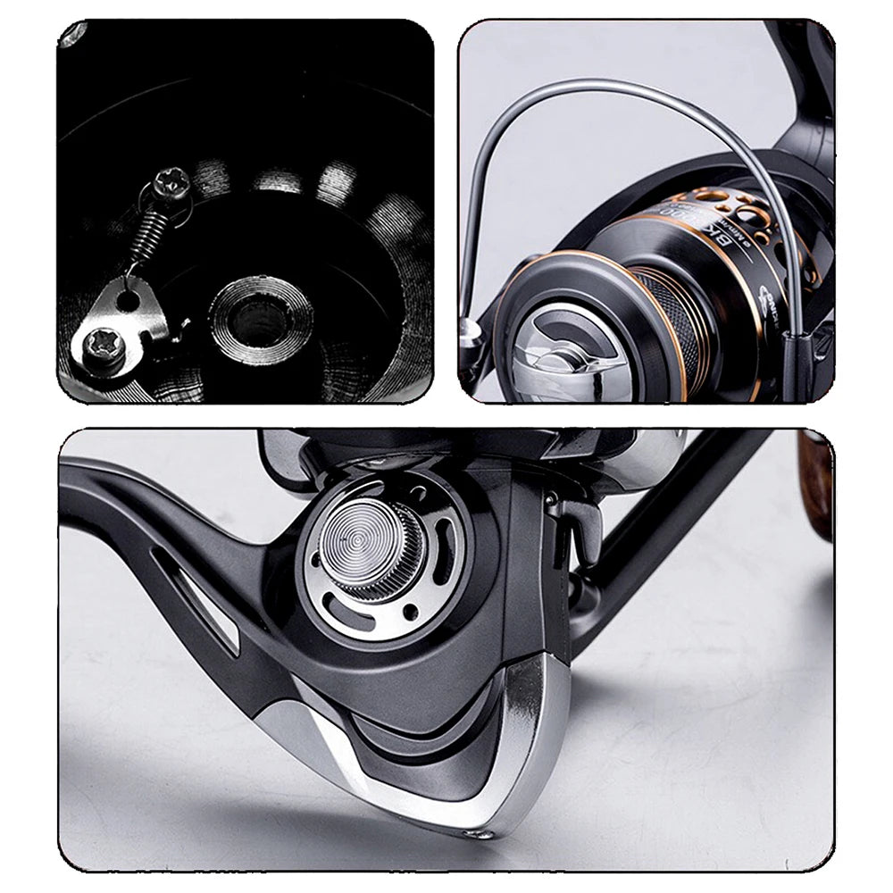 Fishing Rod and Reel Combo Carbon Fiber Rod