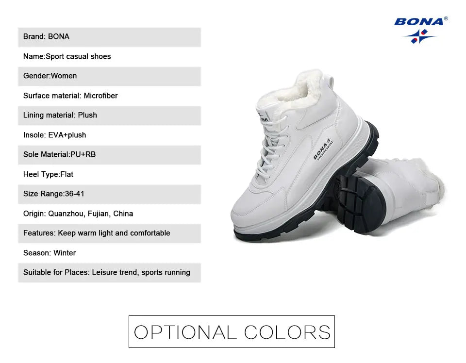 BONA 2022 New Designers Classics Winter Snow Boots