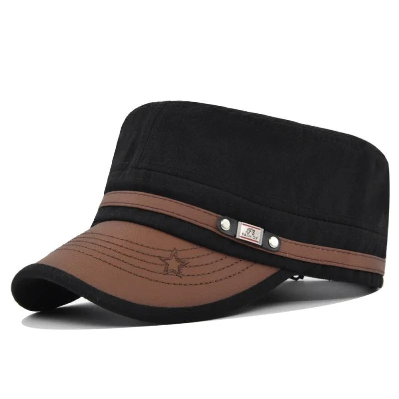 Embroidered FlatBaseball Cap