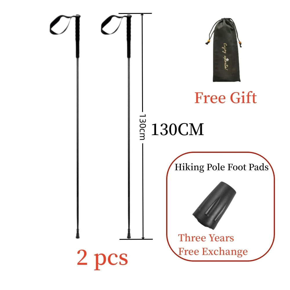 Carbon Fiber Trekking Pole 5-Section