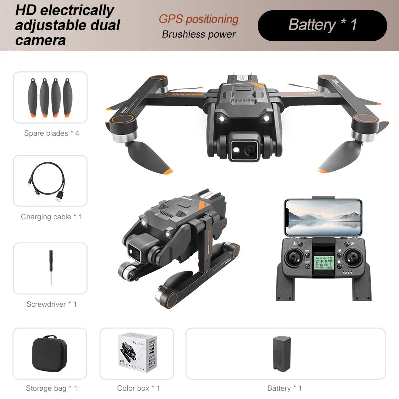 2025 RG700 PRO RC Drone Obstacle Avoidance d 4K Dual Camera