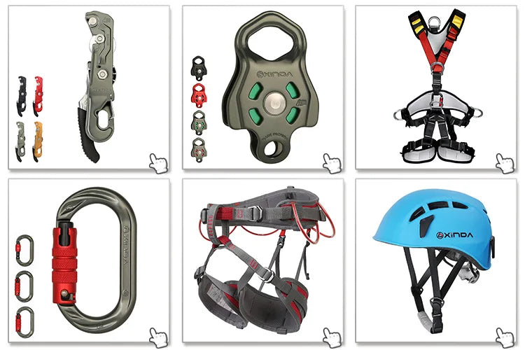 Climbing Ice Axe Aluminum Mountaineering Ice Tool 60 / 70 Cm