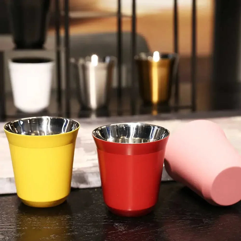 80ML160ML Espresso Mugs 304 Stainless Steel