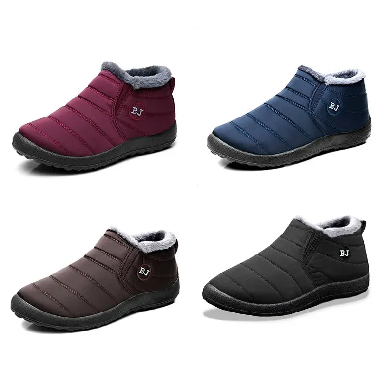 Men's Winter Boots Waterproof Hiking Ankle Height
