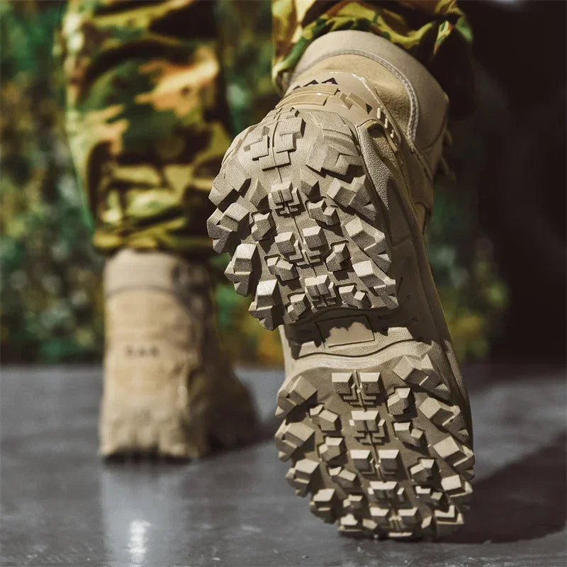 Men's High-top Desert Waterproof Tactical Boots