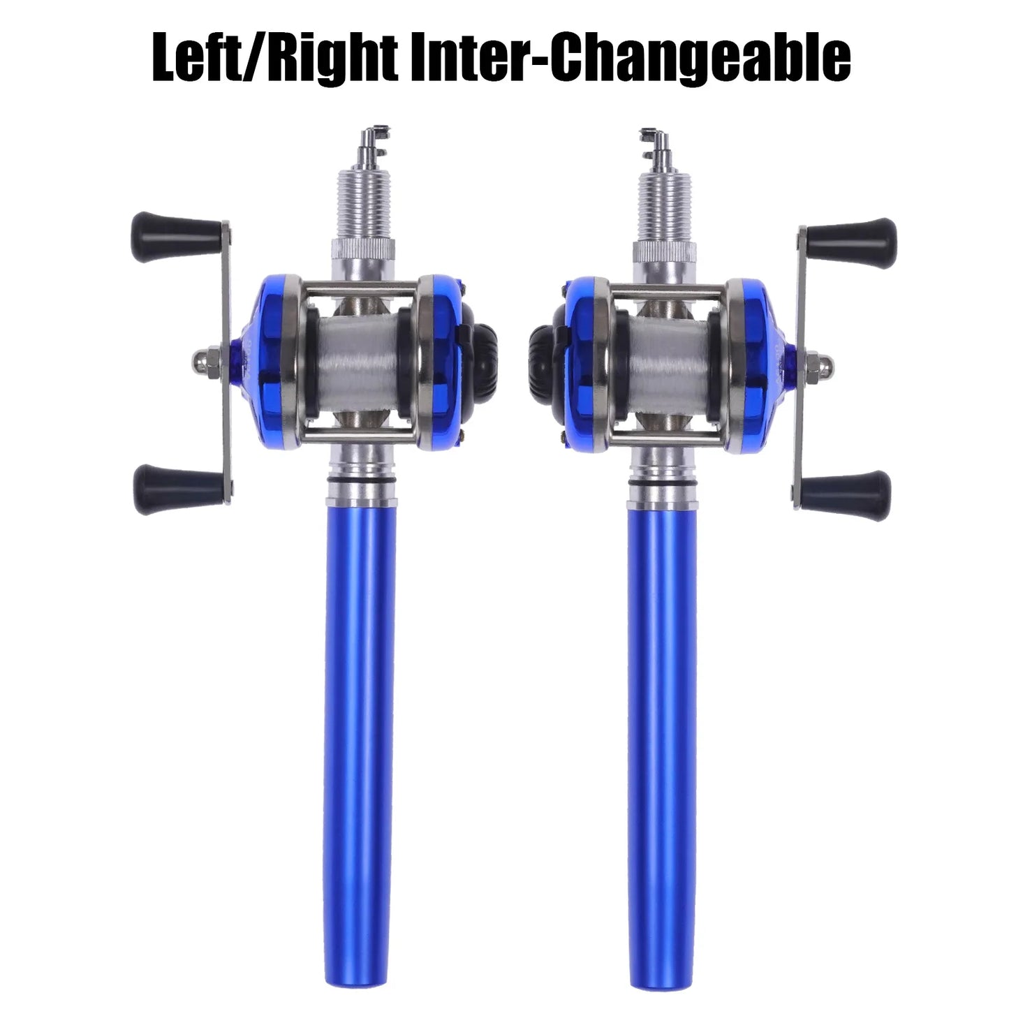 Telescopic Mini Rod And Reel Combo Set Ice Fishing