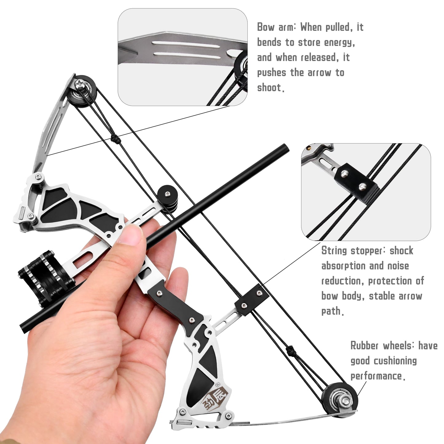 Mini Archery Bow Set Crossbow Hunting Equipment