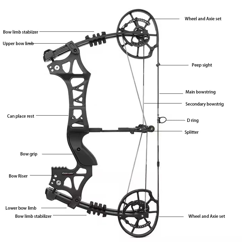 M109EA Hunting Fishing Competition Compound Bow for