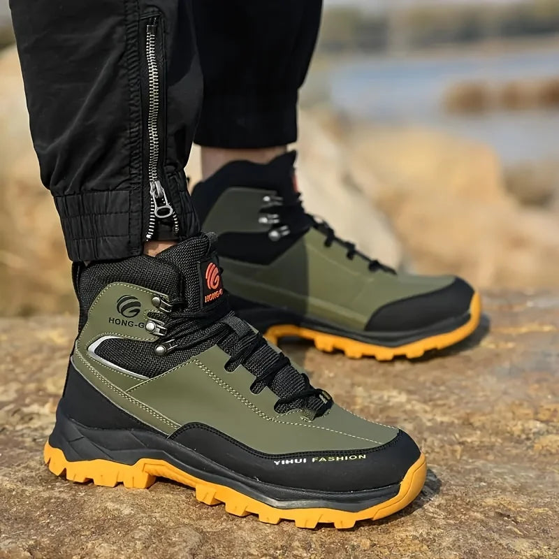 Men's Waterproof Steel Toe Work Boots