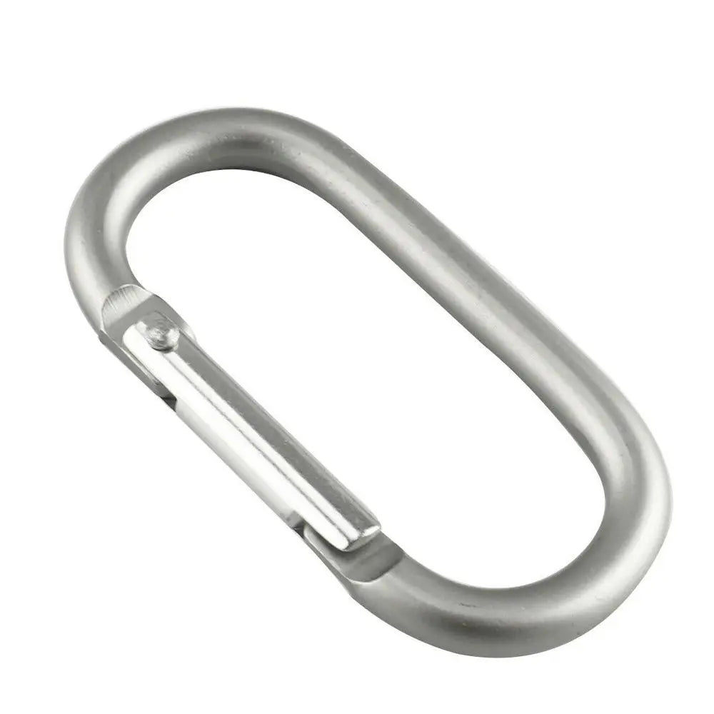 2pcs Alloy Aluminum Survival Gear Mountaineering Carabiner