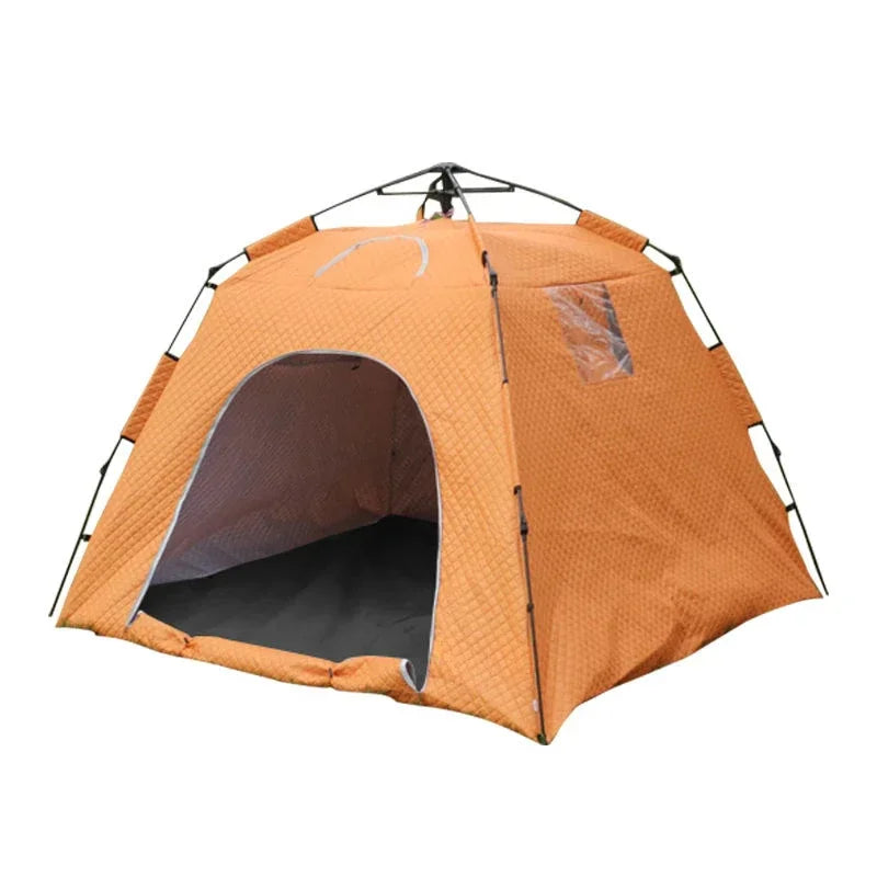 Outdoor Tent 3-4 People Windproof Ice Fishing