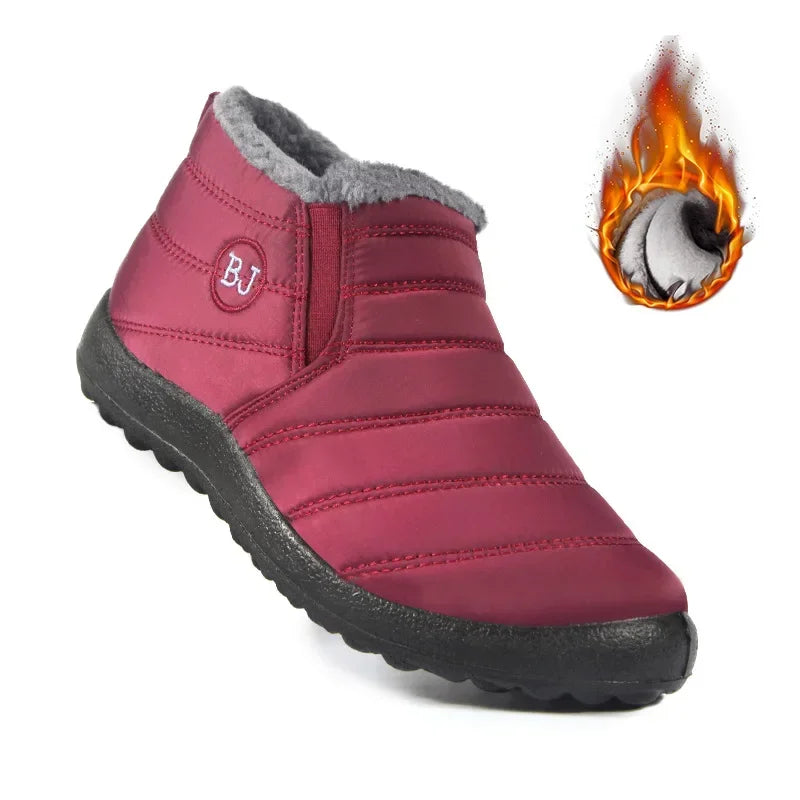 Men's Winter Boots Waterproof Hiking Ankle Height