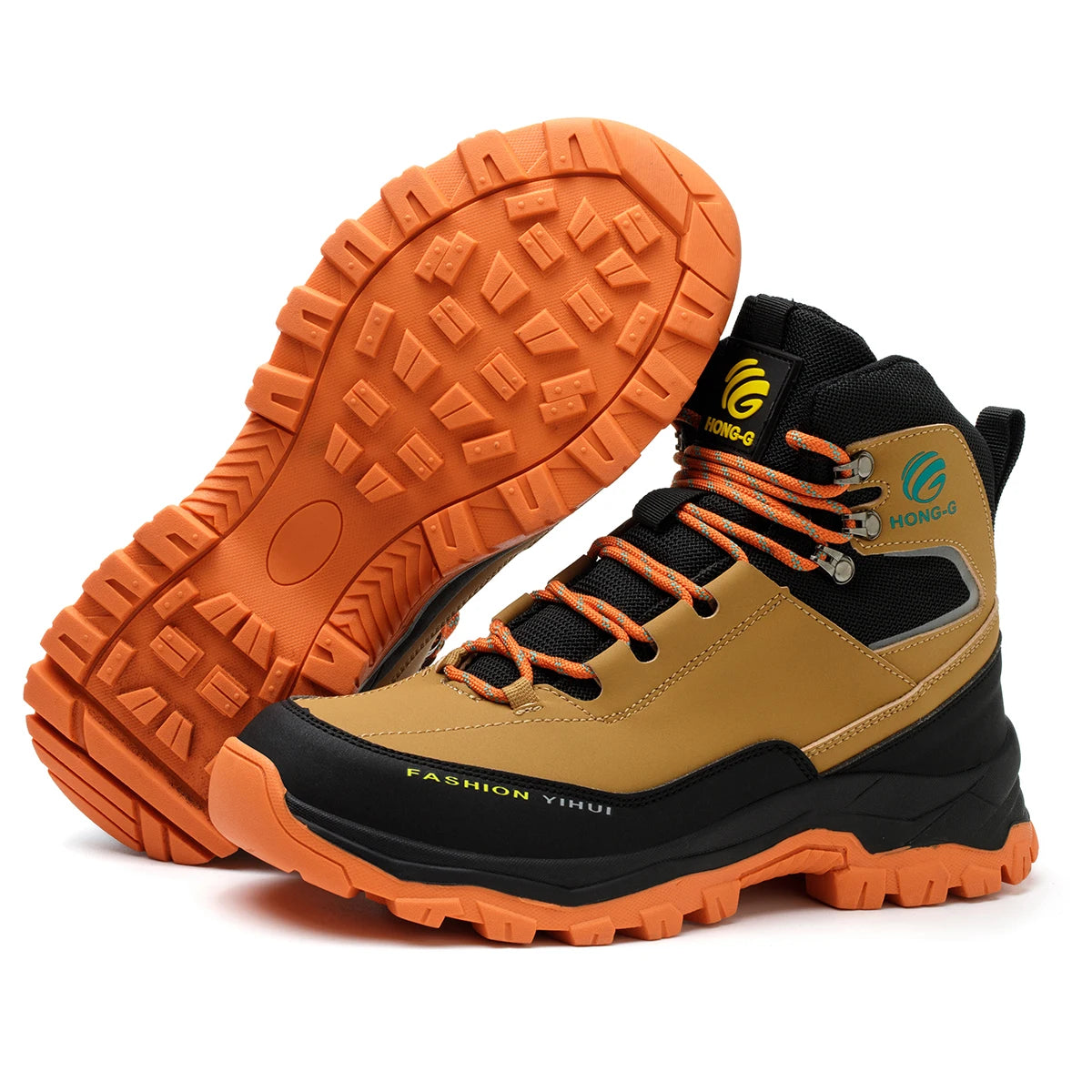 Men's Waterproof Steel Toe Work Boots
