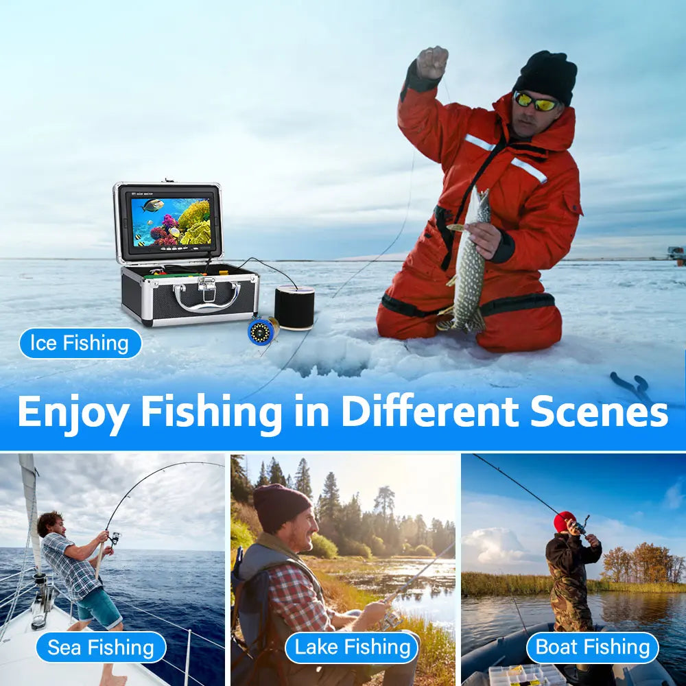 Fish Finder Underwater Fishing Camera 30LEDs