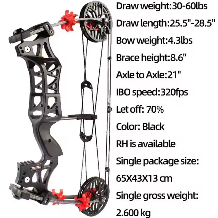 M109EA Hunting Fishing Competition Compound Bow for