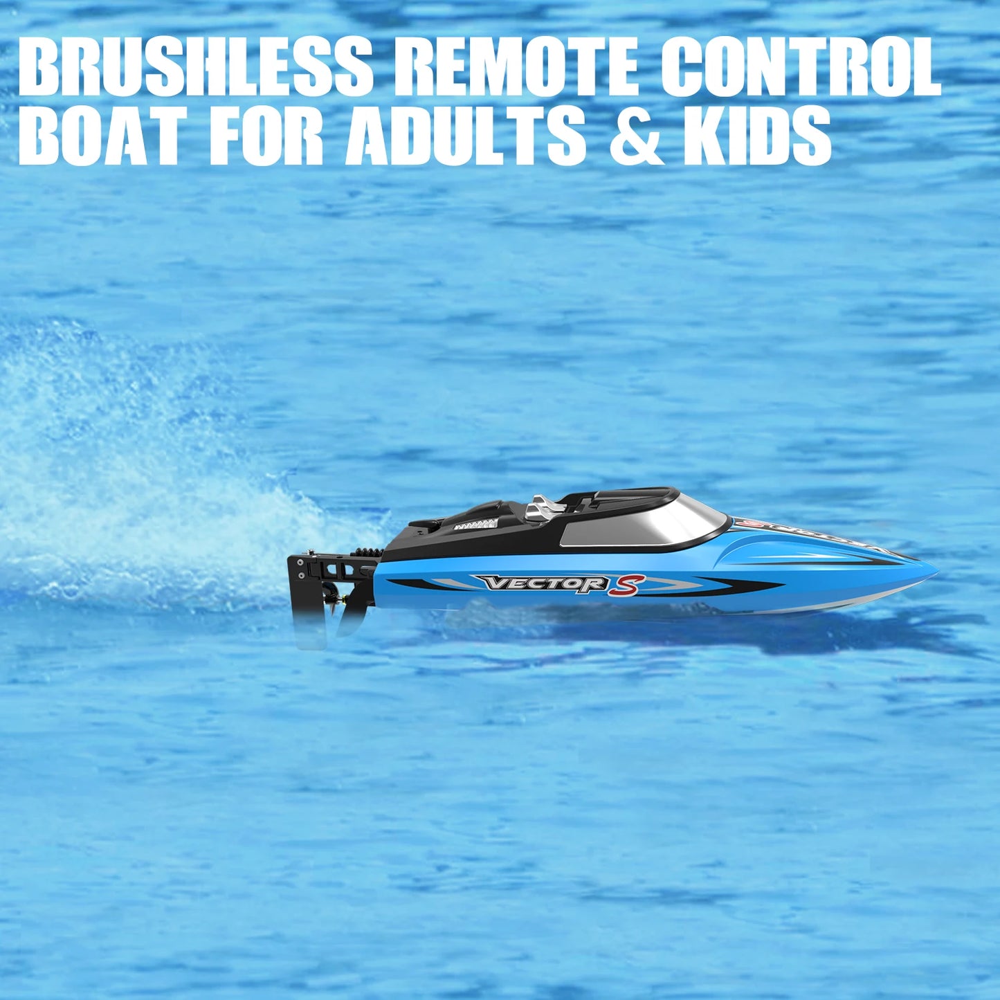 VOLANTEXRC RC Boat 48kmh Brushless With 1 Battery