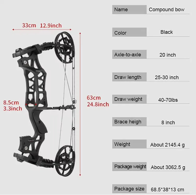 M109EA Hunting Fishing Competition Compound Bow for