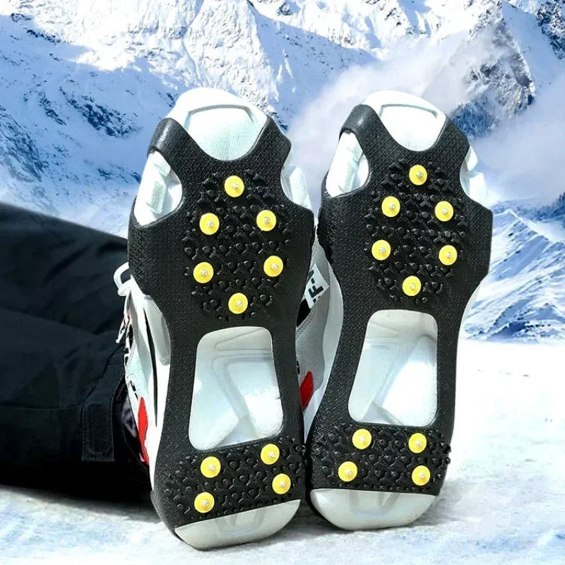 2pcs 10 Steel Studs Cleats for Ice and Snow