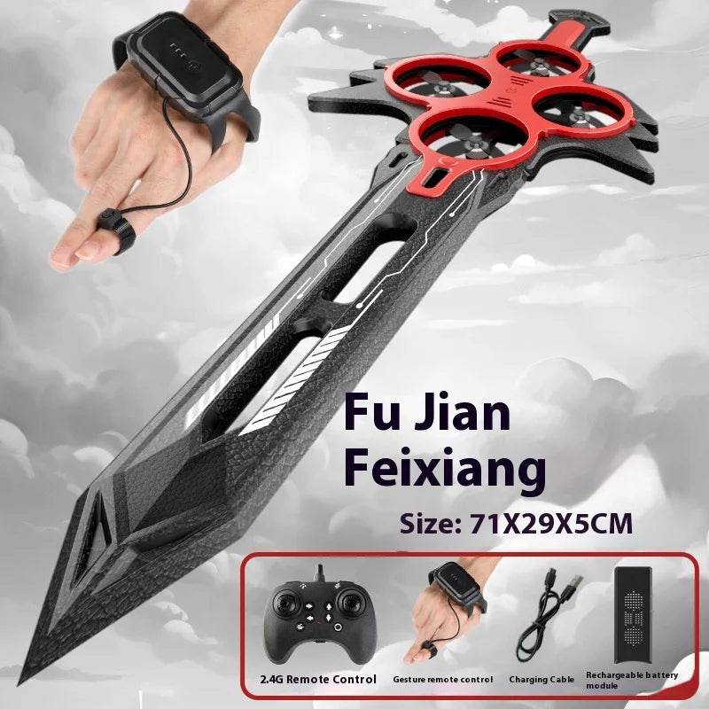 New Drone Hovering Sword Shaped Unmanned Aerial Vehicle