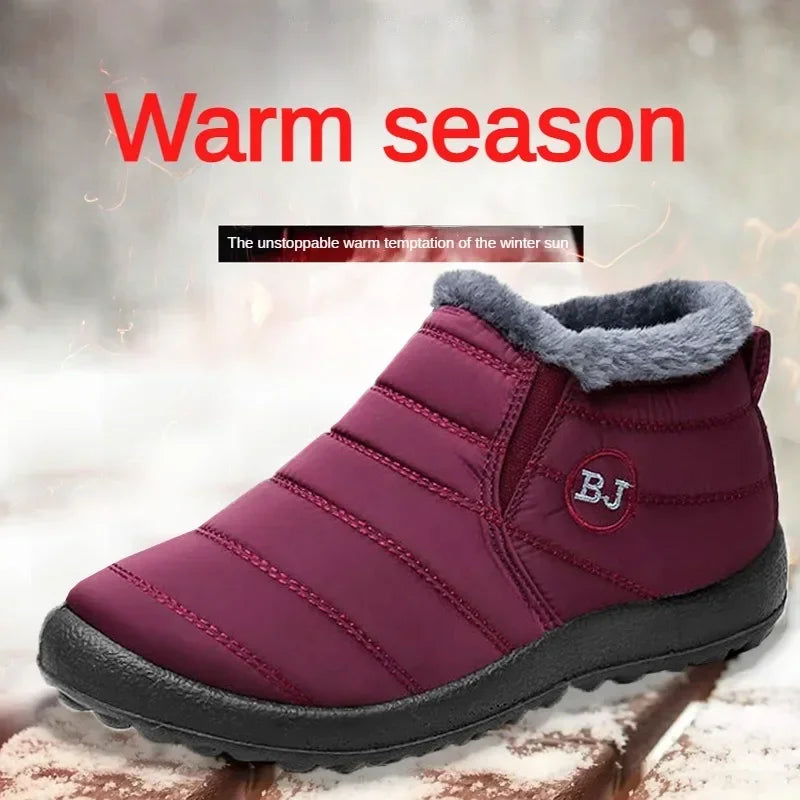 Men's Winter Boots Waterproof Hiking Ankle Height