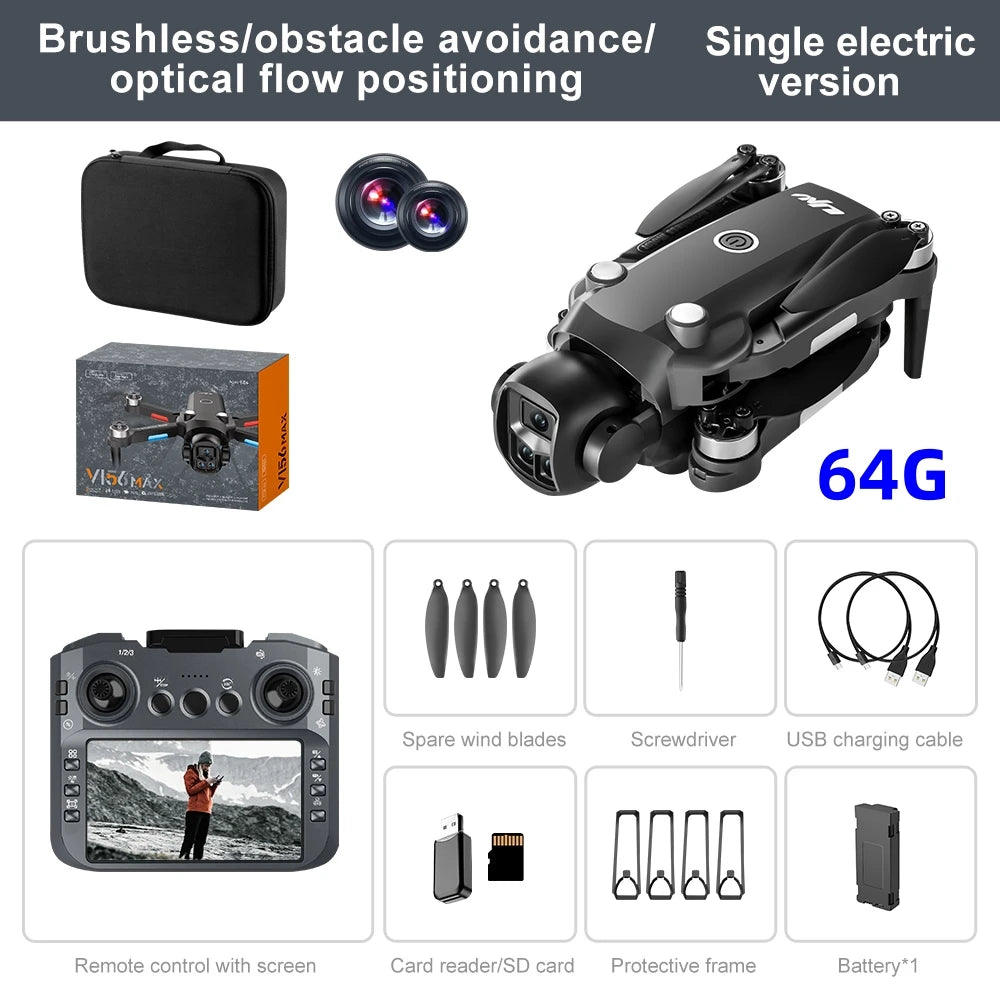 Drone 4K Dual-Camera Obstacle Avoidance 5G Wifi