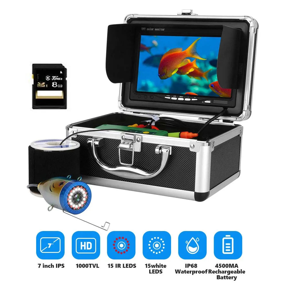 Fish Finder Underwater Fishing Camera 30LEDs