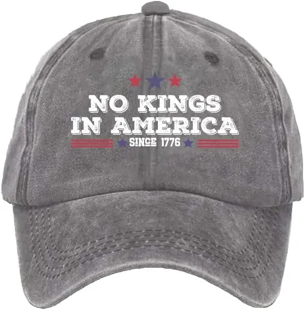 No Kings in America Unisex Baseball Cap