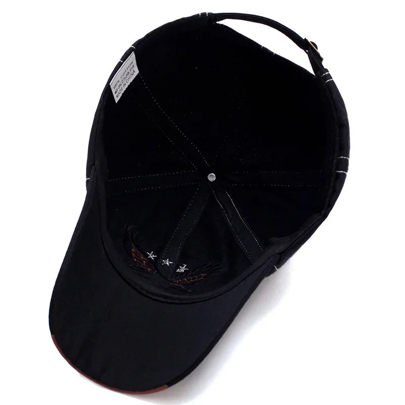 Baseball Cap Eagle Embossed