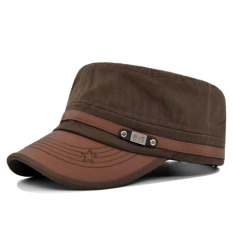 Embroidered FlatBaseball Cap