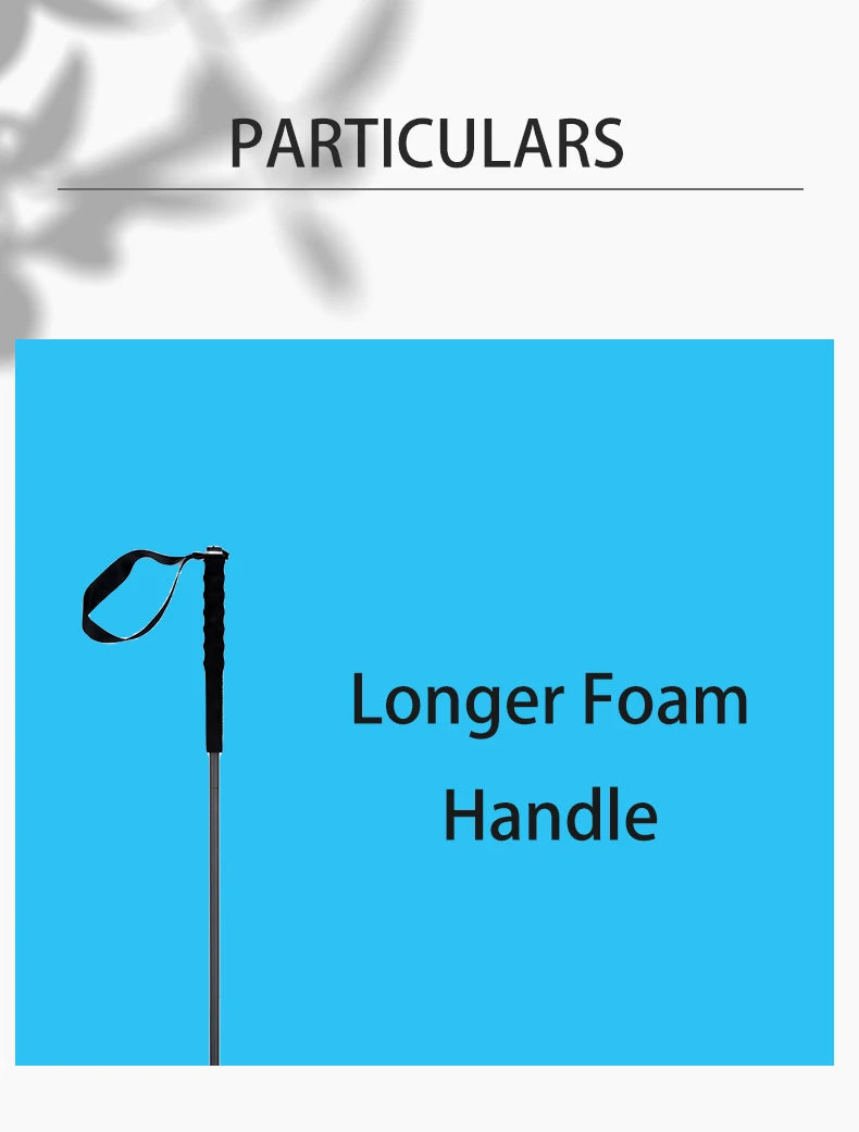 Carbon Fiber Trekking Pole 5-Section