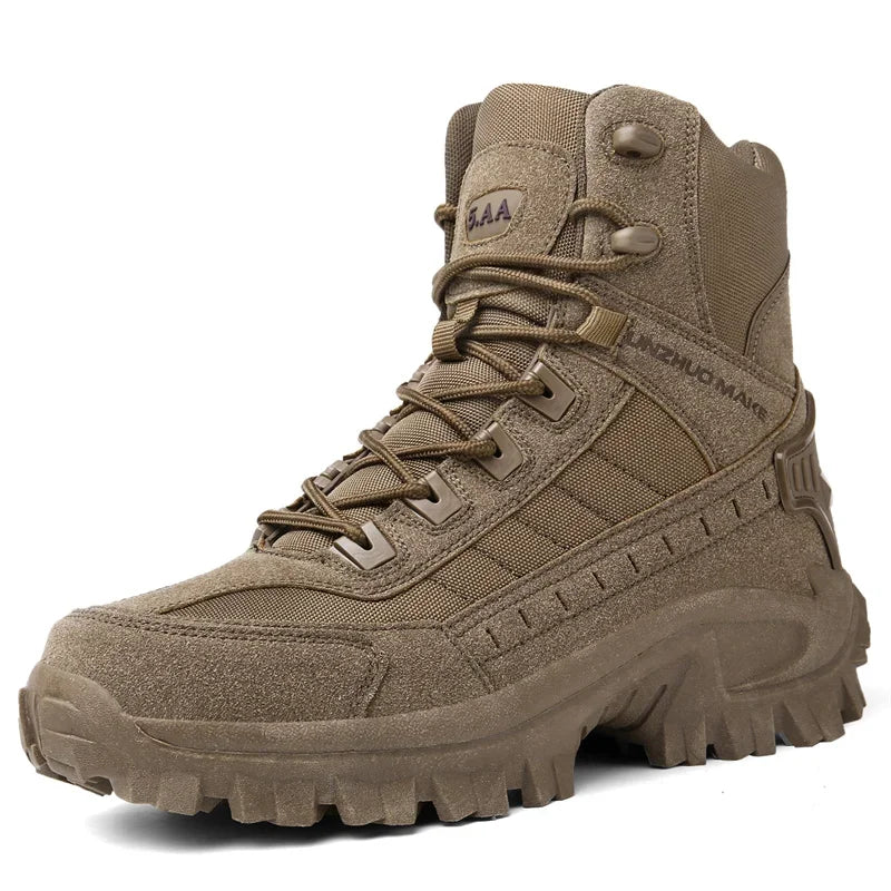 Men's High-top Desert Waterproof Tactical Boots
