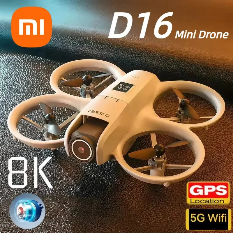 XIAOMI D16 Mini Drone 8K HD Dual Camera