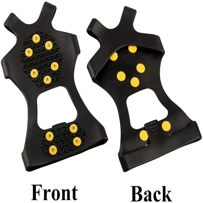 2pcs 10 Steel Studs Cleats for Ice and Snow