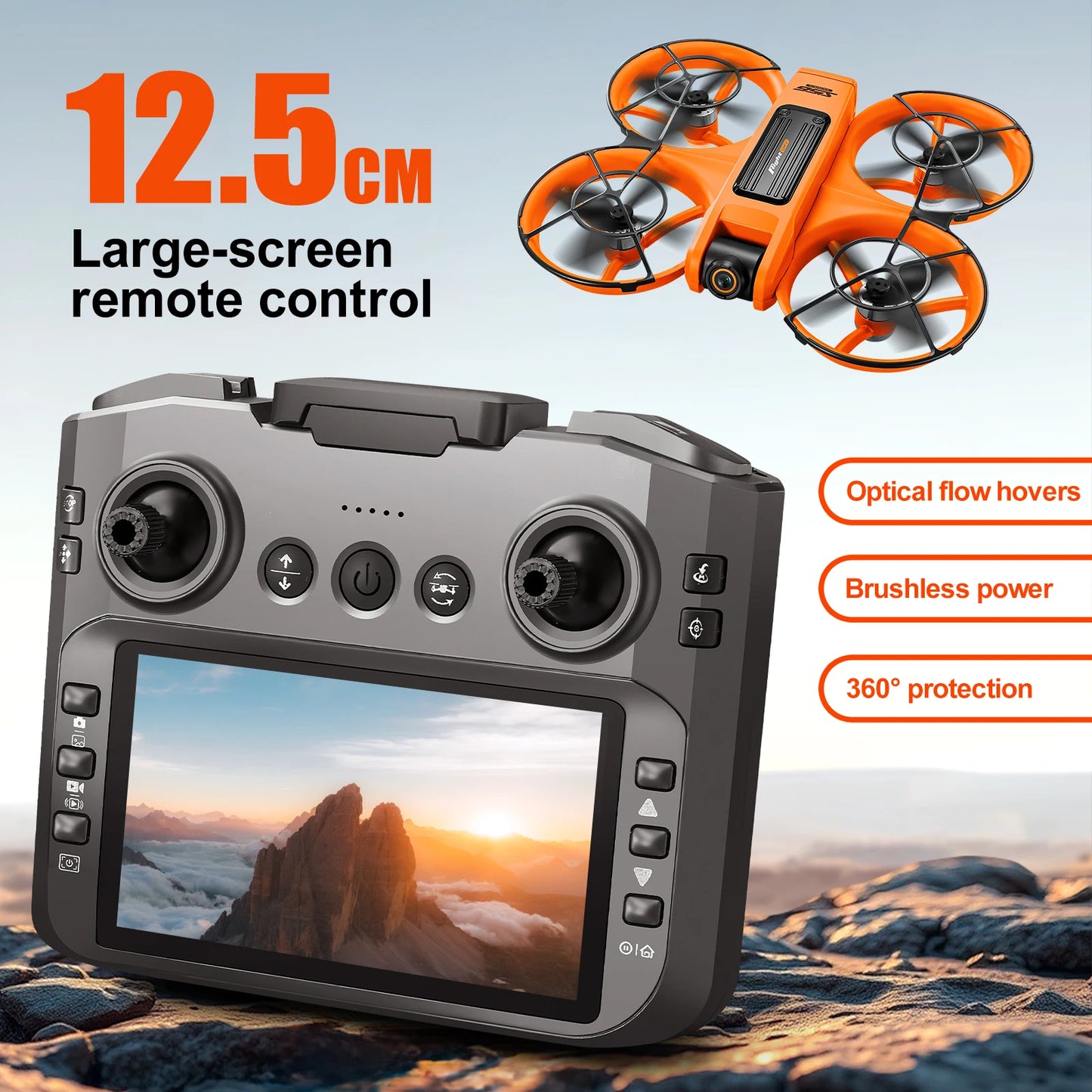 2025 New S156 Large Screen Control One Click Takeoff Ultra Stable