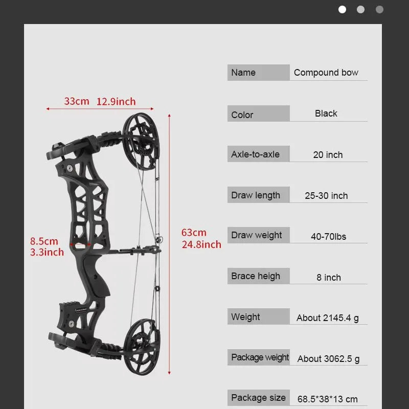 Compound Bow Set Steel Ball Bow M109EA