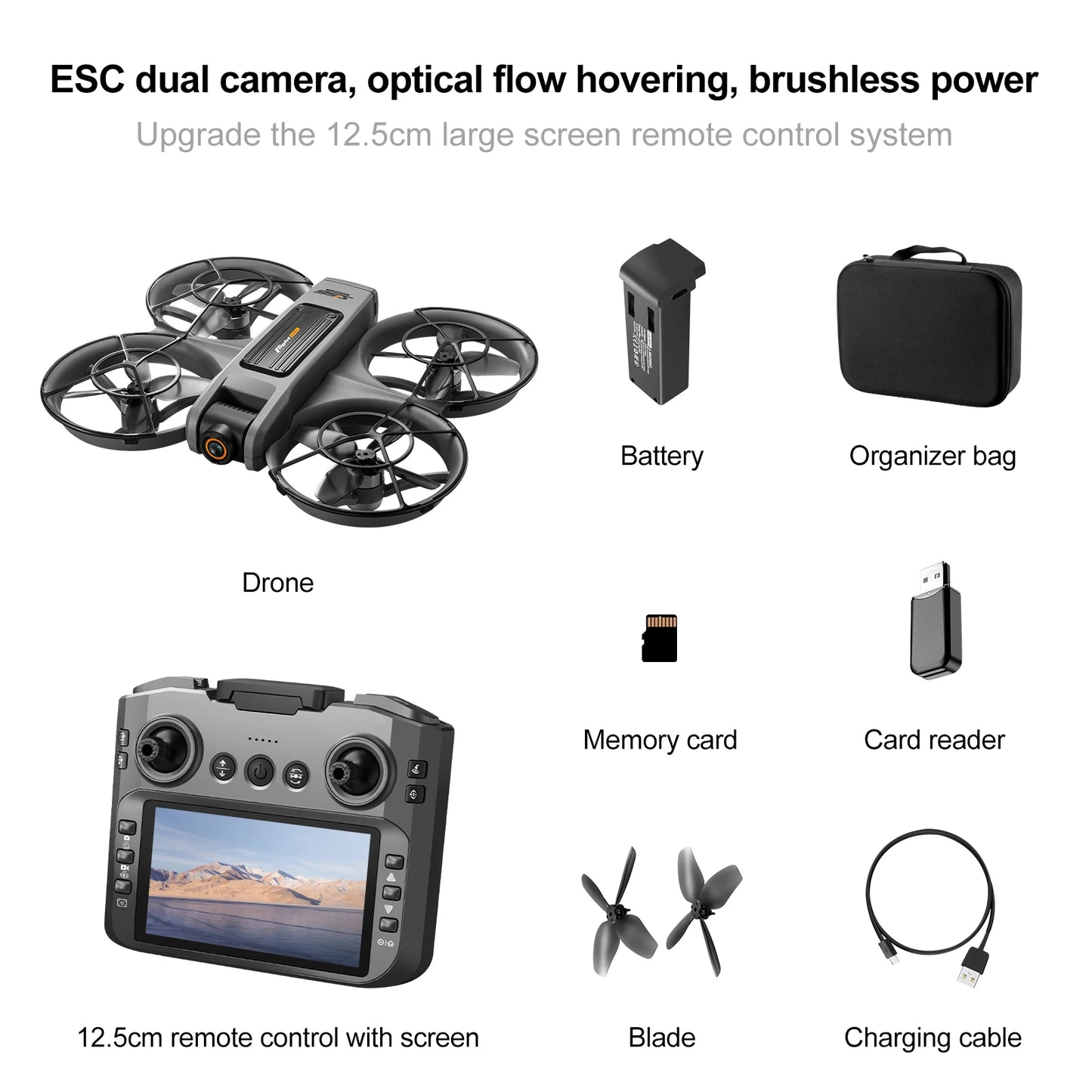 2025 New S156 Large Screen Control One Click Takeoff Ultra Stable