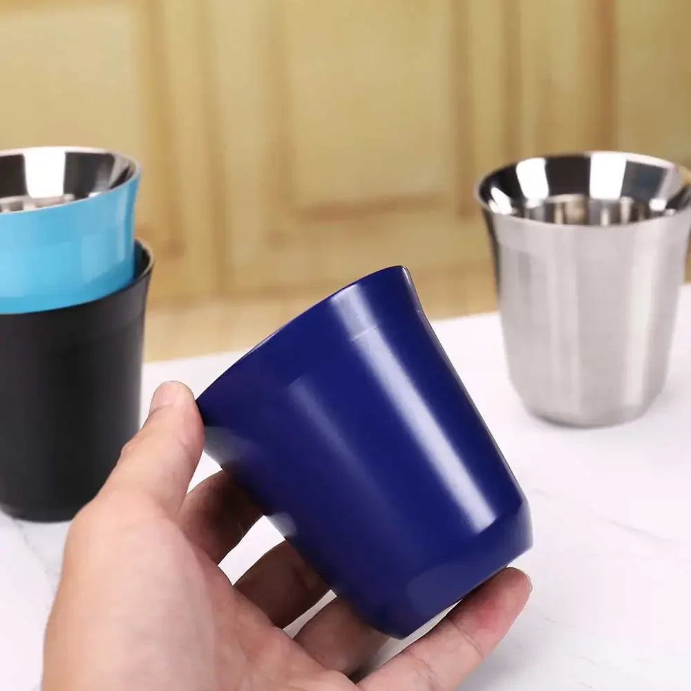 80ML160ML Espresso Mugs 304 Stainless Steel