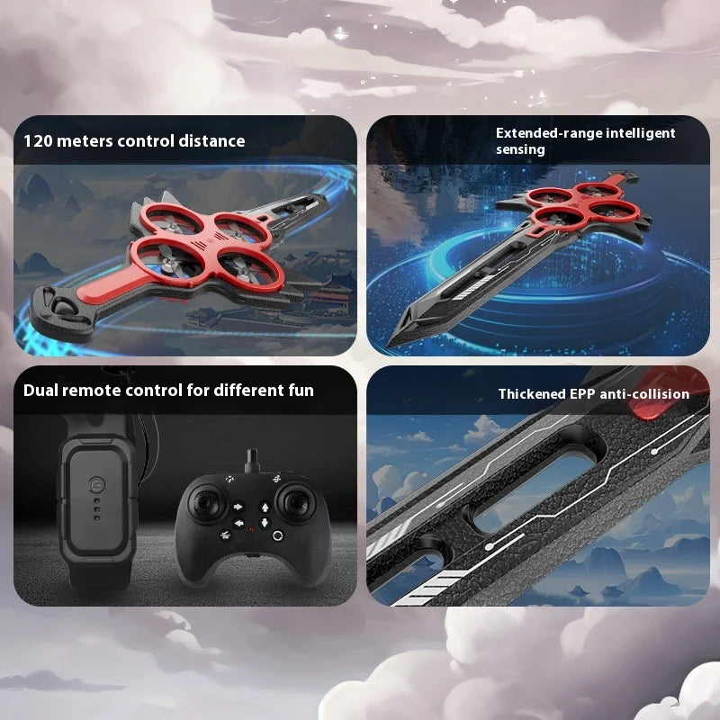 New Drone Hovering Sword Shaped Unmanned Aerial Vehicle