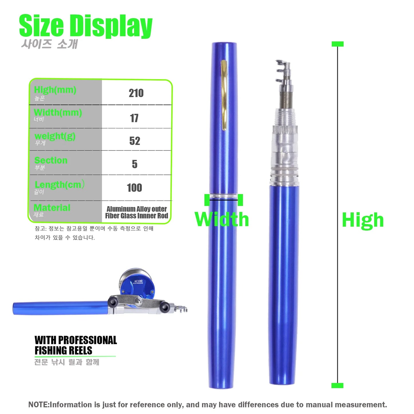 Telescopic Mini Rod And Reel Combo Set Ice Fishing