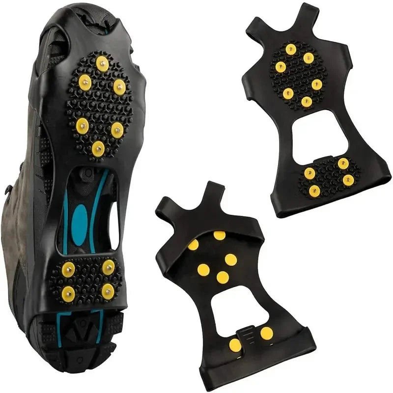 2pcs 10 Steel Studs Cleats for Ice and Snow