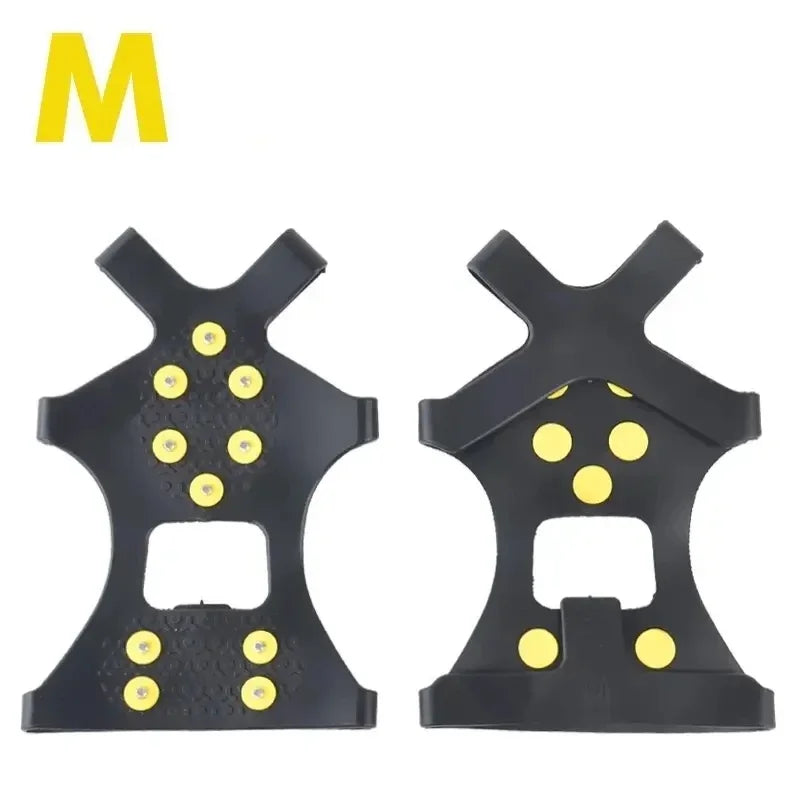 2pcs 10 Steel Studs Cleats for Ice and Snow