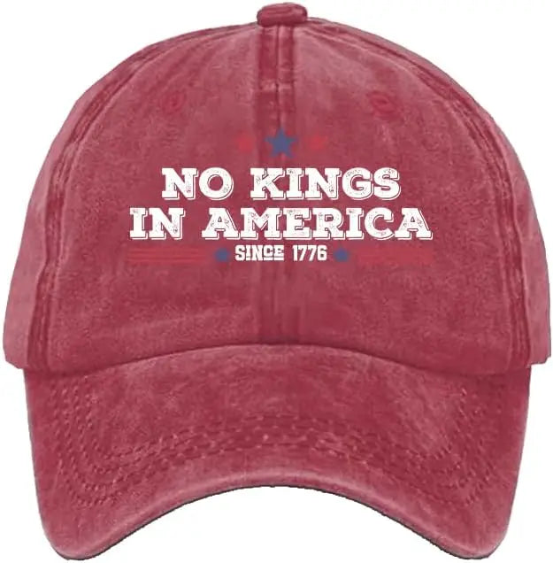 No Kings in America Unisex Baseball Cap