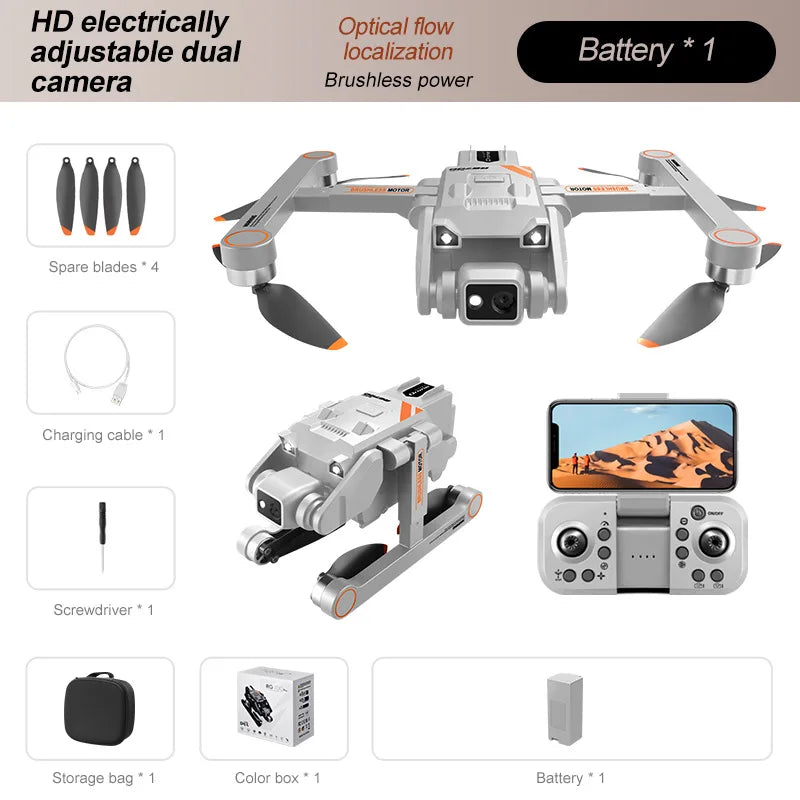 2025 RG700 PRO RC Drone Obstacle Avoidance d 4K Dual Camera