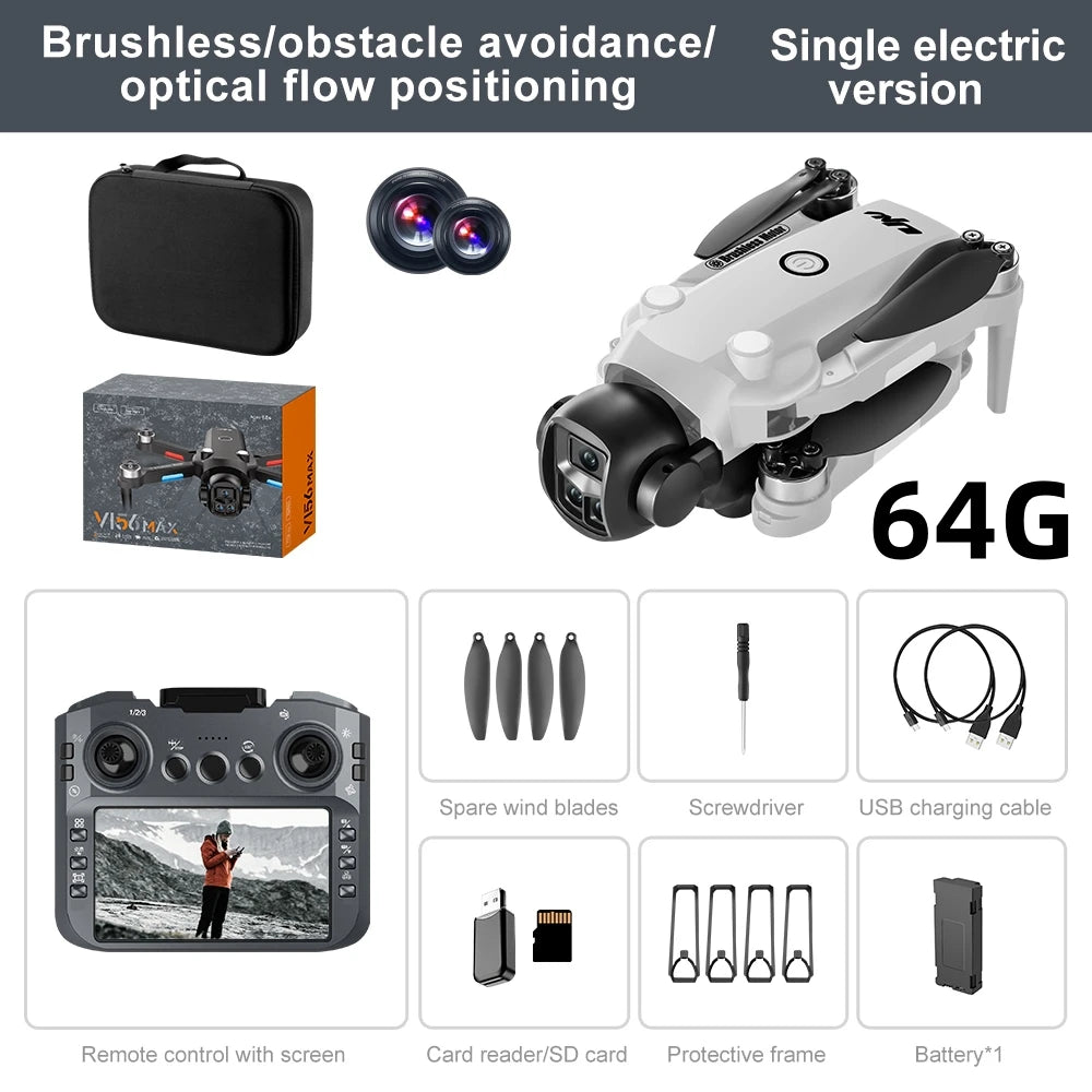 Drone 4K Dual-Camera Obstacle Avoidance 5G Wifi