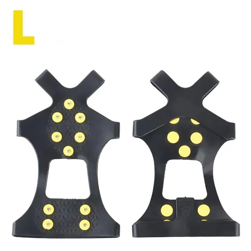 2pcs 10 Steel Studs Cleats for Ice and Snow