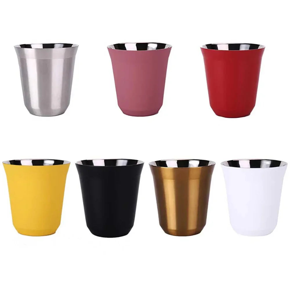 80ML160ML Espresso Mugs 304 Stainless Steel