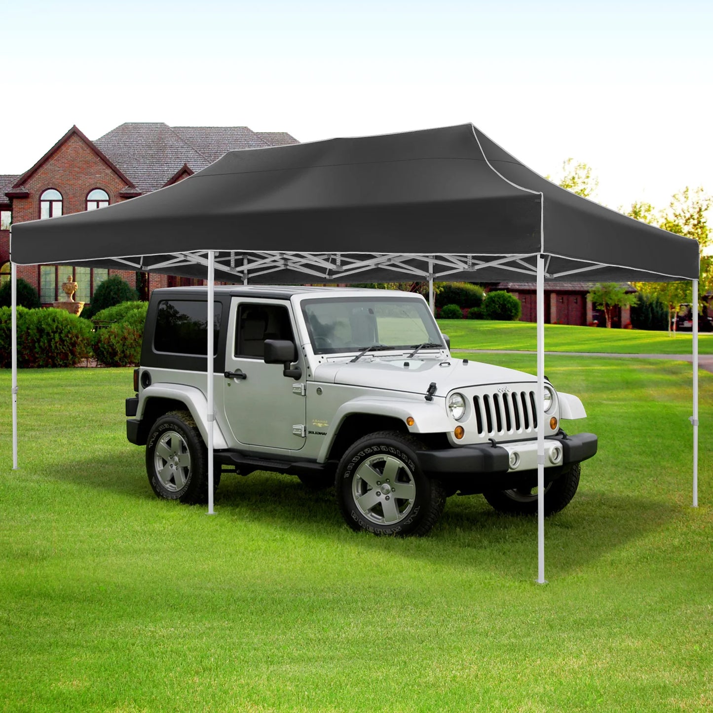 10x20 Heavy Duty Pop Up Canopy for Parties Commercial Waterproof