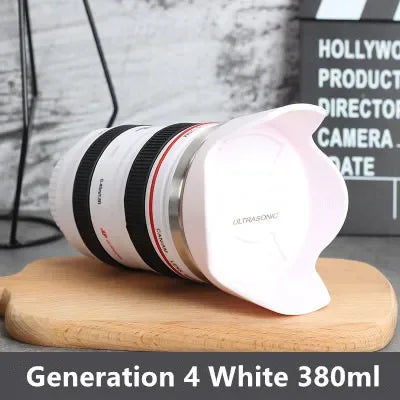380ml Stainless Steel Camera EF24-105mm Coffee Lens