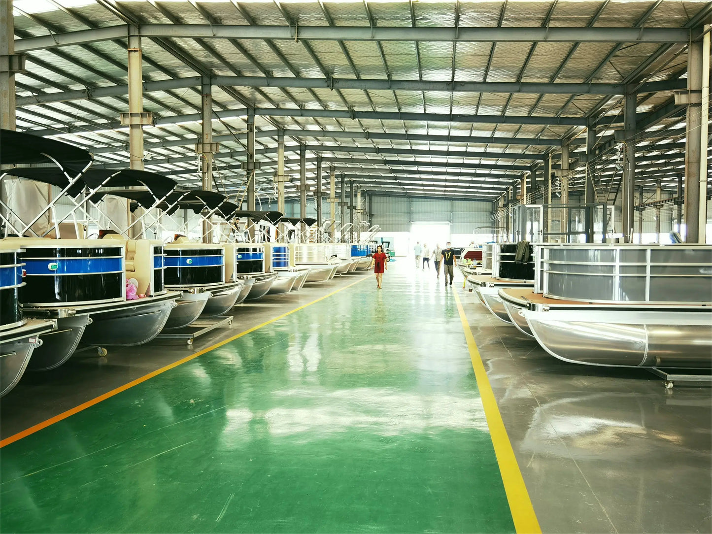 【Best-selling】17ft Fishing Large Pontoon Boats