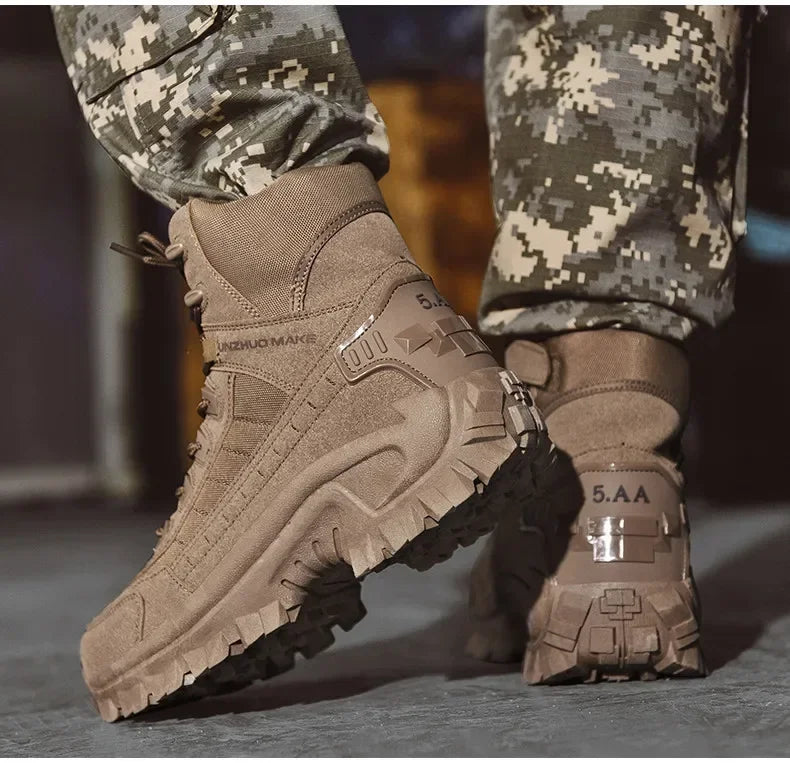 Men's High-top Desert Waterproof Tactical Boots